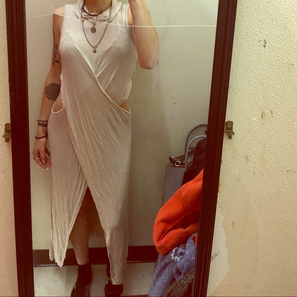 Long Dress with cutouts OBO